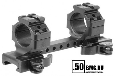 Кронштейн Leapers UTG быстросъемный на Weaver, высокие кольца 25.4 мм (M1C56100R2)