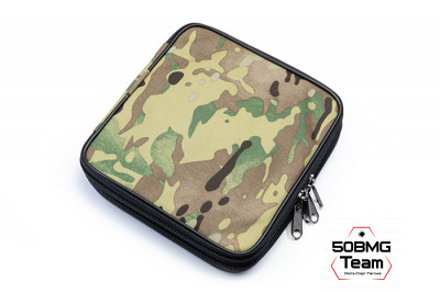 Клатч для патронов на 80шт 50BMG Team для кал. 300 WinMag (Multicam)
