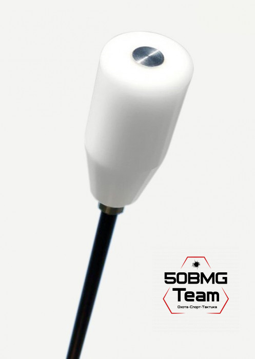 Шомпол ЧИСТОGUN к .22-.26, стержень Ø5 мм, L=90 см, нерж, нейлон, папа 8/36, подшипн, + вишер/переходн/игла (не для CZ .22 LR)