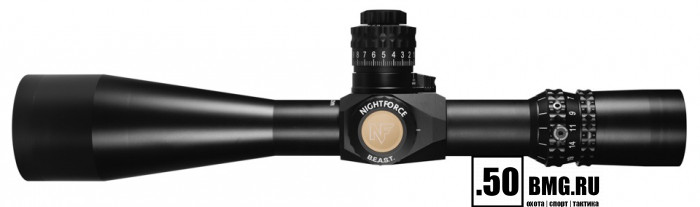 Оптический прицел Nightforce BEAST 5-25x56 F1, сетка MOAR (C450)