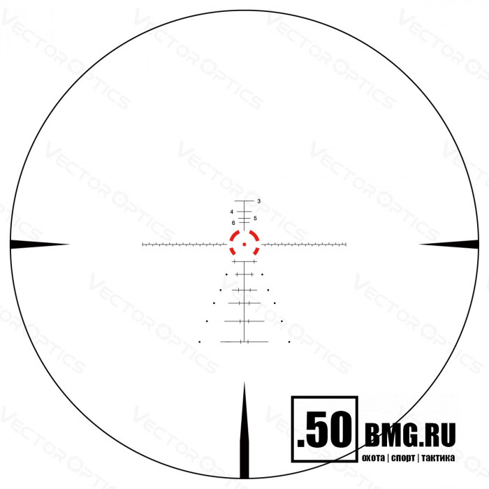 Оптический прицел Vector Optics Constantine 1-10x24 SFP кольца 30мм