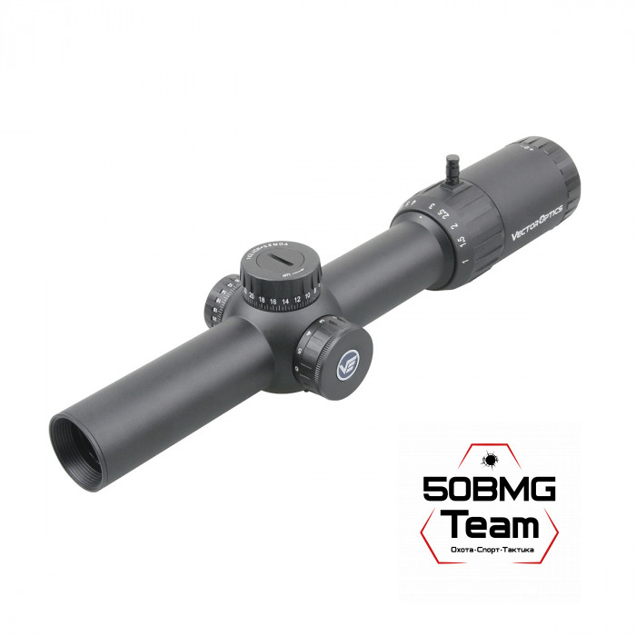 Оптический прицел Vector Optics Constantine 1-10x24 SFP кольца 30мм