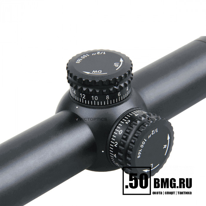 Оптический прицел Vector Optics VictOptics S4 1-4x20 SFP кольца 25.4мм