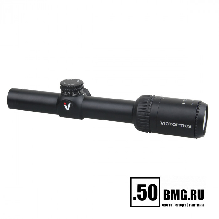 Оптический прицел Vector Optics VictOptics S4 1-4x20 SFP кольца 25.4мм