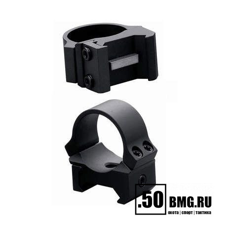 Раздельные кольца Leupold PRW 25.4 мм на Weaver низкие H=19 мм/BH=6,3 мм (54144)