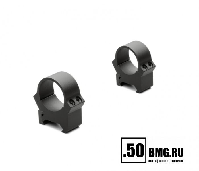 Раздельные кольца Leupold PRW 25.4 мм на Weaver низкие H=19 мм/BH=6,3 мм (54144)