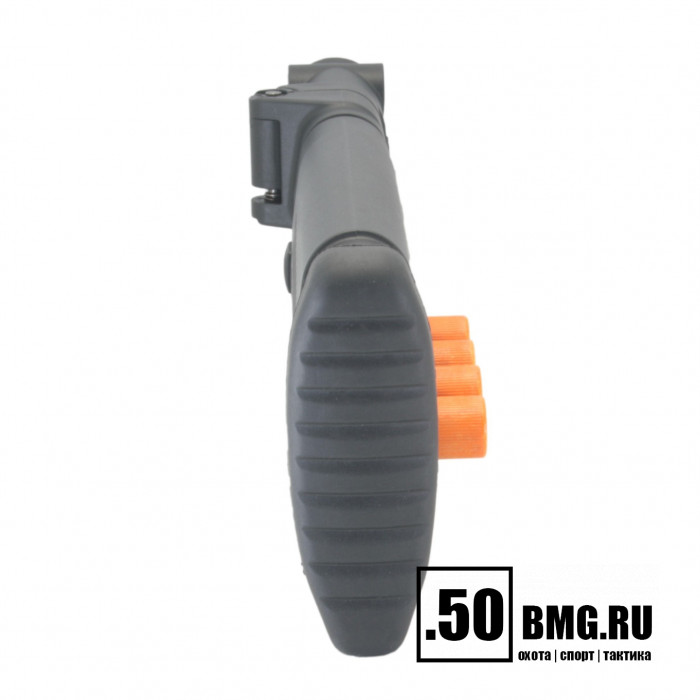 Телескопический складной приклад DLG Tactical на Бекас 12,16,Авто с патронташем (DLG9104)