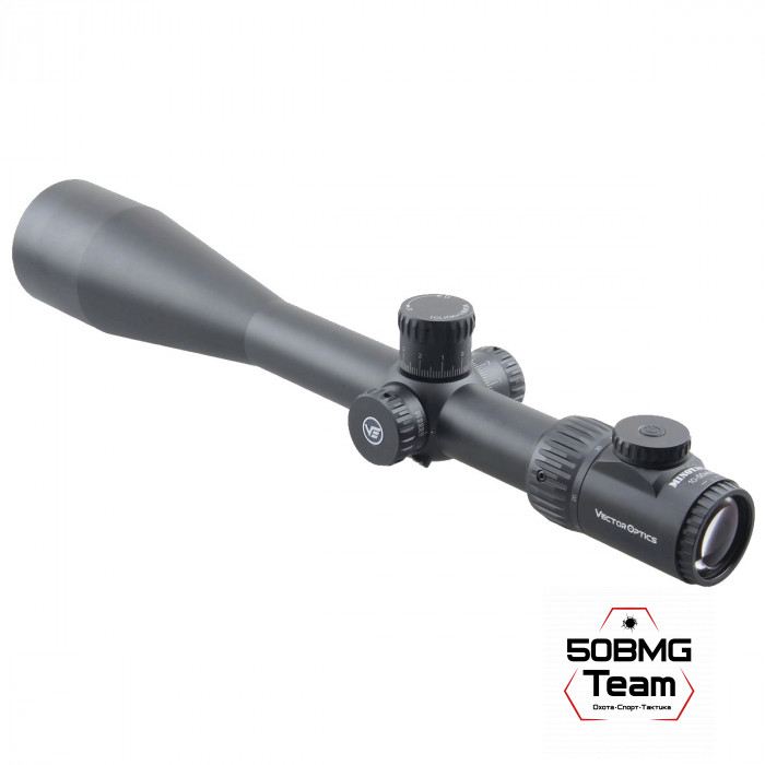 Оптический прицел Vector Optics Minotaur 10-50x60 GenII MFL SFP кольца 34мм