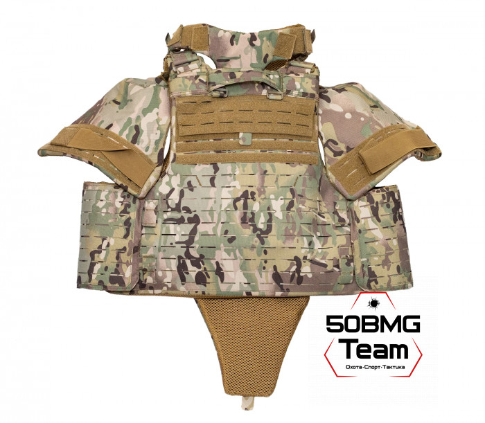 Militech комплект с плитами Бр5 multicam (размер М)