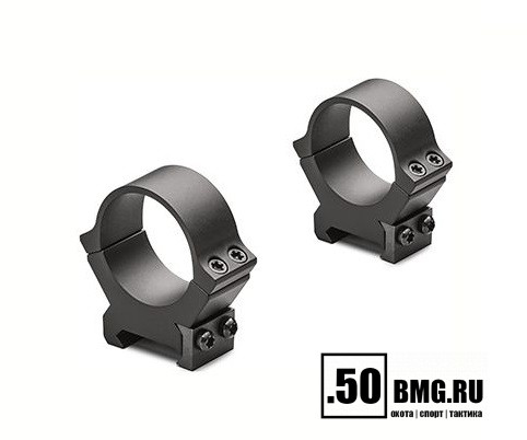 Раздельные кольца Leupold PRW2 на Weaver/Picatinny 30 мм высокие H=27 мм/BH=12 мм (174085)