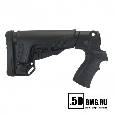 Телескопический приклад DLG Tactical на Бекас 12,16,Авто с подщечником (DLG9105)