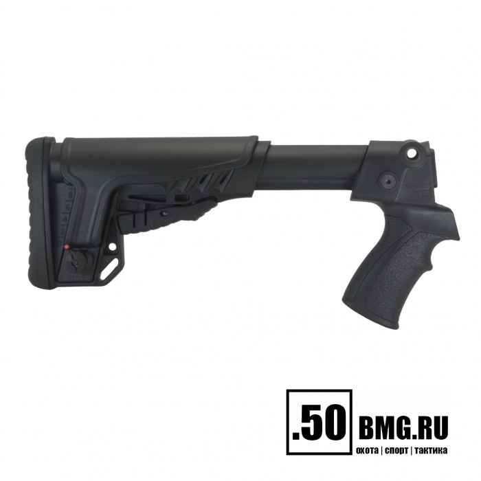 Телескопический приклад DLG Tactical на Бекас 12,16,Авто с подщечником (DLG9105)