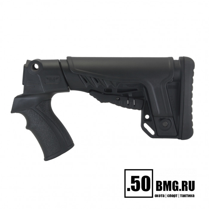 Телескопический приклад DLG Tactical на Бекас 12,16,Авто с подщечником (DLG9105)