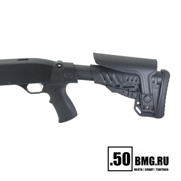 Телескопический приклад DLG Tactical на Бекас 12,16,Авто с подщечником (DLG9105)