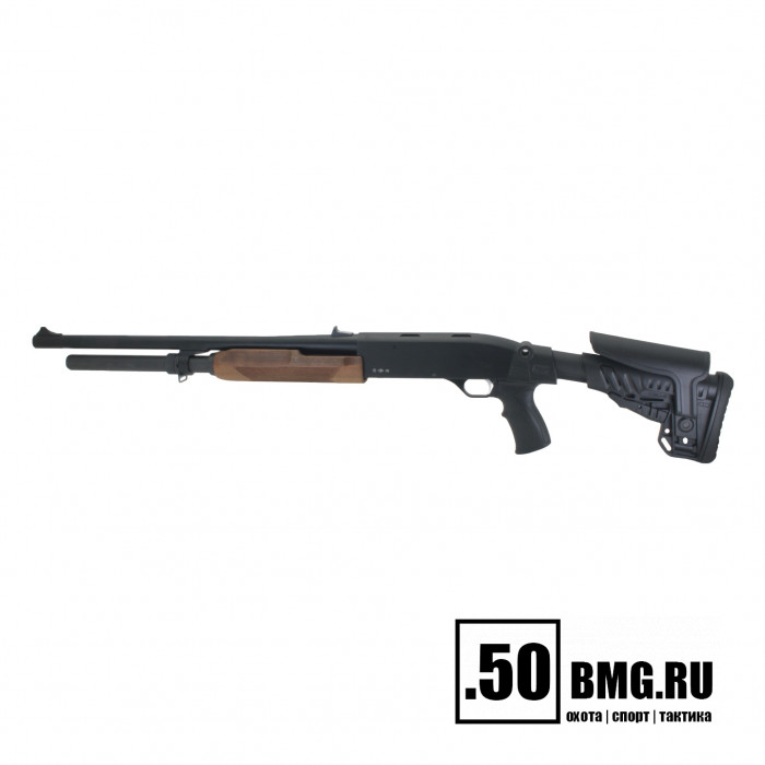 Телескопический приклад DLG Tactical на Бекас 12,16,Авто с подщечником (DLG9105)