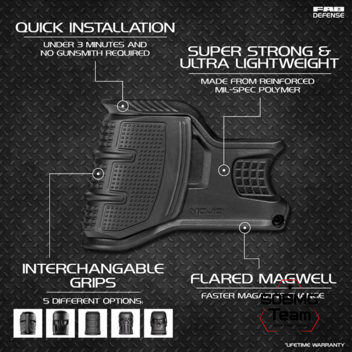 Накладка на рукоятку FAB Defense MOJO Cavalier