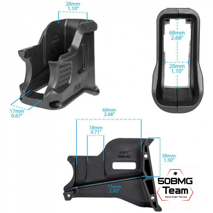 Накладка на рукоятку FAB Defense MOJO Cavalier