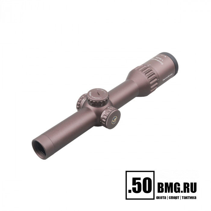 Оптический прицел Vector Optics Continental Tactical X6 1-6x24 SFP FDE кольца 30мм
