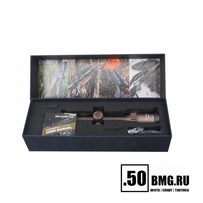 Оптический прицел Vector Optics Continental Tactical X6 1-6x24 SFP FDE кольца 30мм