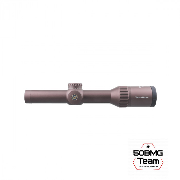 Оптический прицел Vector Optics Continental Tactical X6 1-6x24 SFP FDE кольца 30мм