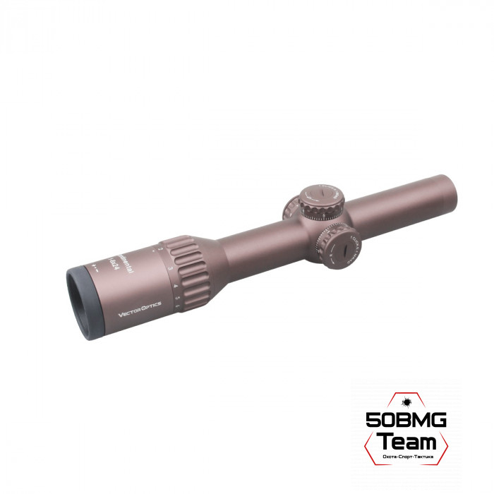 Оптический прицел Vector Optics Continental Tactical X6 1-6x24 SFP FDE кольца 30мм
