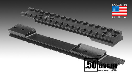 База Nightforce на Remington 700 LA, база Weaver на 15 слотов (A112)