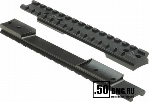 База Nightforce на Remington 700 LA, база Weaver на 15 слотов (A112)