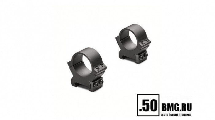 Раздельные кольца Leupold PRW2 на Weaver/Picatinny 30 мм низкие H=21 мм/BH=6 мм (174083) 