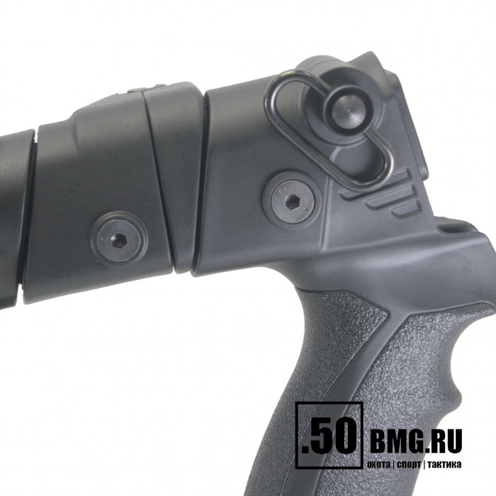 Телескопический складной приклад DLG Tactical на Бекас 12,16,Авто с подщечником (DLG9106)