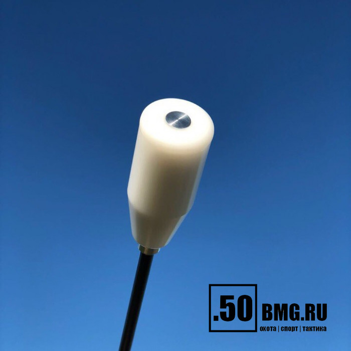 Шомпол ЧИСТОGUN к .27-.34, стержень Ø6 мм, L=110 см, нерж., нейлон, папа 12/28, подшипник, +вишер/переходник/адаптер-игла