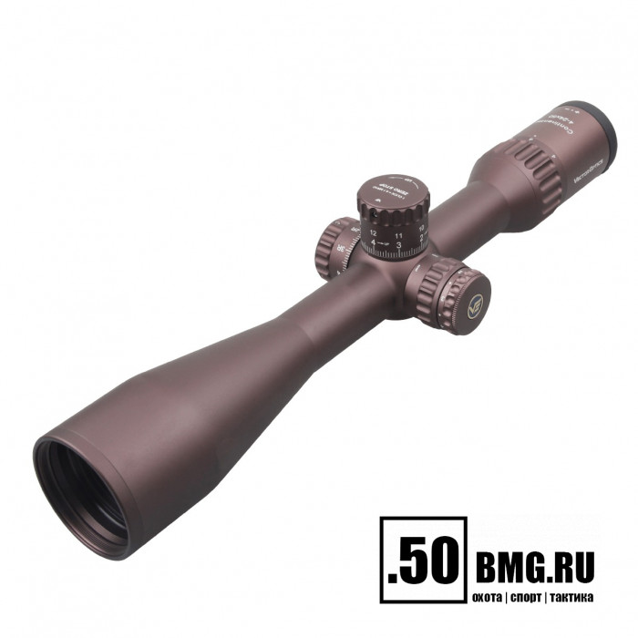 Оптический прицел Vector Optics Continental Tactical X6 4-24x50 FDE Zero Stop кольца 30мм