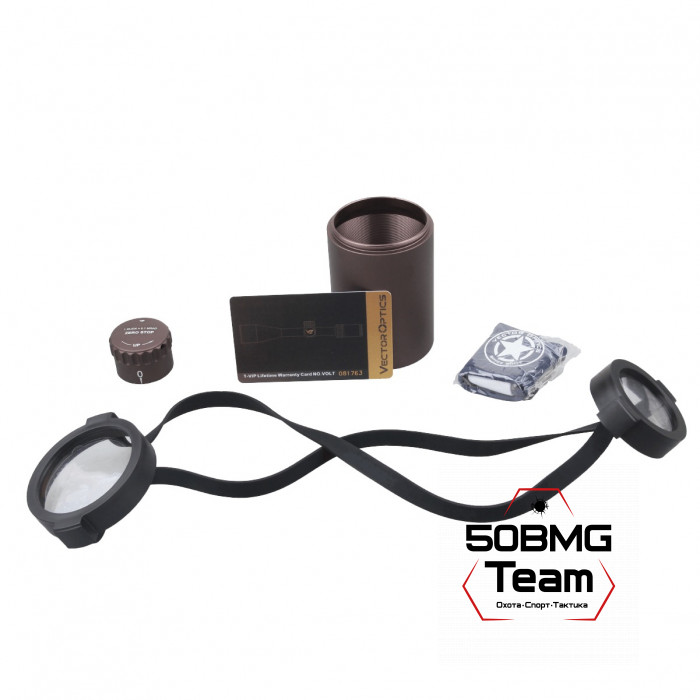 Оптический прицел Vector Optics Continental Tactical X6 4-24x50 FDE Zero Stop кольца 30мм