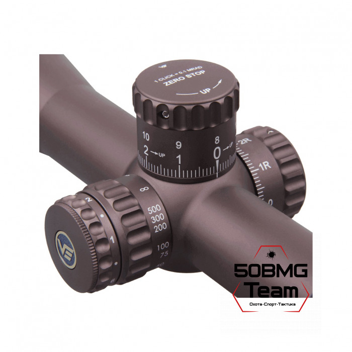 Оптический прицел Vector Optics Continental Tactical X6 4-24x50 FDE Zero Stop кольца 30мм