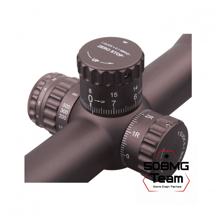 Оптический прицел Vector Optics Continental Tactical X6 4-24x50 FDE Zero Stop кольца 30мм