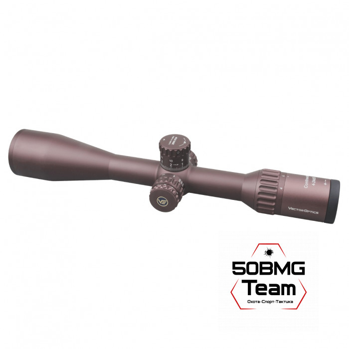 Оптический прицел Vector Optics Continental Tactical X6 4-24x50 FDE Zero Stop кольца 30мм