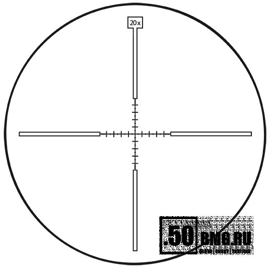 Mil-Dot (TMR) с подсветкой