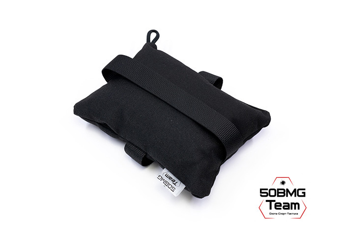 Задний мешок-упор 50BMG Team Маленькая подушка 18х12х5см (Black) 