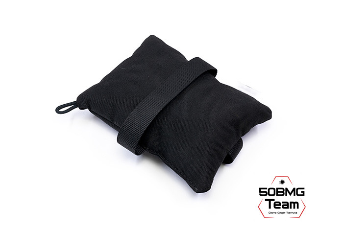 Задний мешок-упор 50BMG Team Маленькая подушка 18х12х5см (Black) 