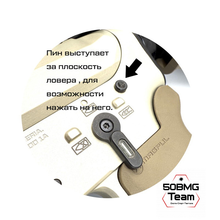 Комплект стандартных ресиверпинов AR-15 (Receiver Pin Set Mill-Spec) LAC0311