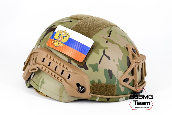 Шеврон тактический Bad Gringo "ГЕРБ 3-COLOR" (9Х5 см)