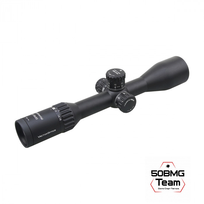 Оптический прицел Vector Optics Continental Tactical ARI X6 3-18х50 SFP Zero Stop кольца 30мм