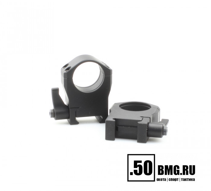 Быстросъемные кольца Luman Precision 26 мм на Weaver/Picatinny, BH 20 мм (высокие)