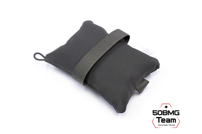 Задний мешок-упор 50BMG Team Маленькая подушка 18х12х5см (Gray) 