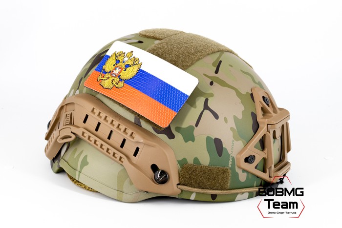 Шеврон тактический Bad Gringo "ГЕРБ 3-COLOR" (11Х6 см)