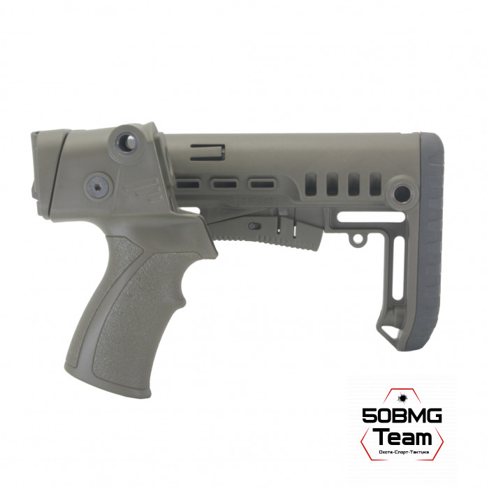 Телескопический складной приклад DLG Tactical на Бекас 12,16,Авто (DLG9108)