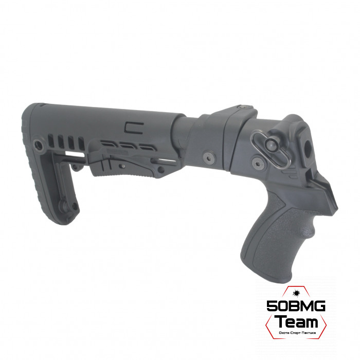 Телескопический складной приклад DLG Tactical на Бекас 12,16,Авто (DLG9108)