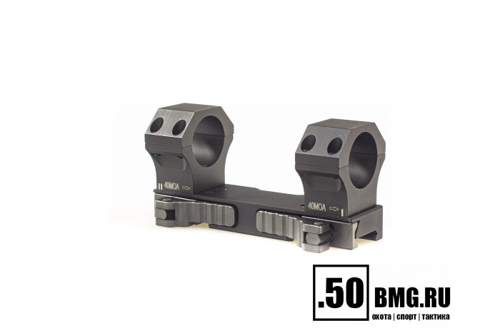 Быстросъемный кронштейн Innomount Tactical на Weaver кольца 30мм, BH=23мм, наклон 20MOA (60-30-23-00-200-20MOA)