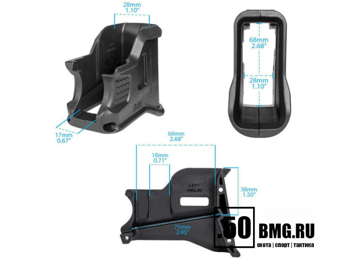 Накладка на рукоятку FAB Defense MOJO Phalanx