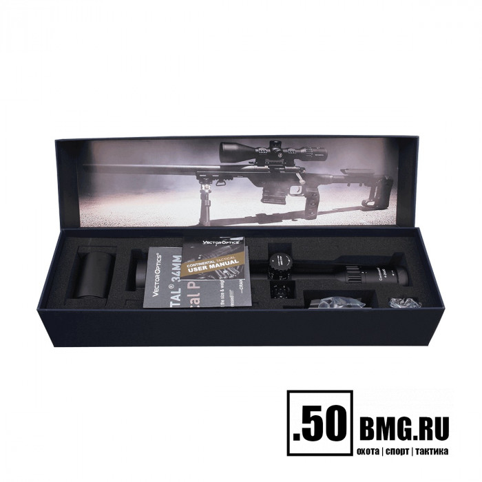 Оптический прицел Vector Optics Continental Tactical ARI X6 4-24x50 SFP Zero Stop кольца 30мм