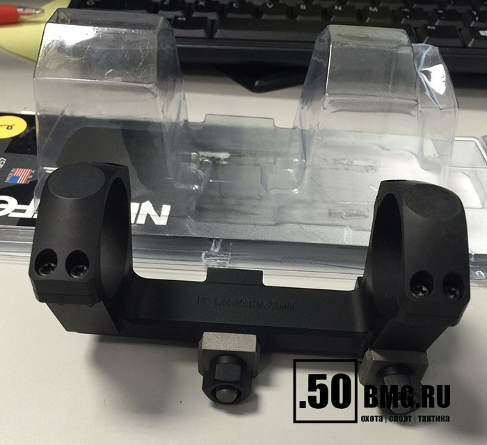 Кронштейн Nightforce Weaver с 30 мм кольцами, высота 38.1 мм (A221), наклон 20 MOA